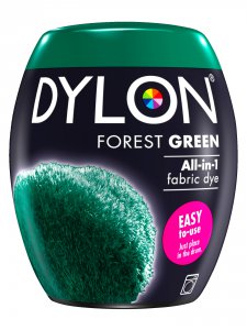 Dylon All-In-1 Fabric Dye Pod for Machine Use - Forest Green