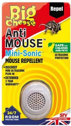 The Big Cheese Mini-Sonic Mouse Repellent