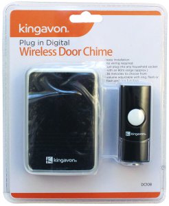 Kingavon Plug In Digital Wireless Door Chime