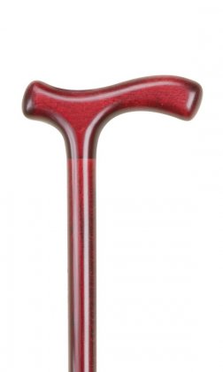Charles Buyers Mahogany Crutch Handle Walking stick