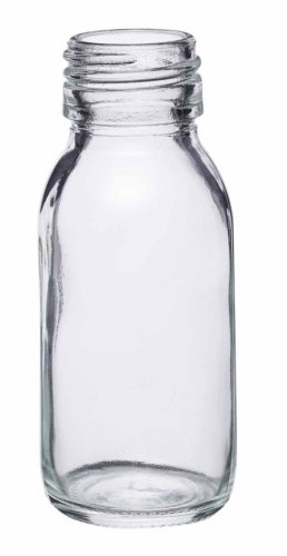Home Made Glass Mini Milk Bottle 60ml
