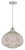 Dar Roisin Pendant Glass & Polished Chrome