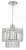 Dar Kyla Easy Fit Polished Chrome / Clear Pendant