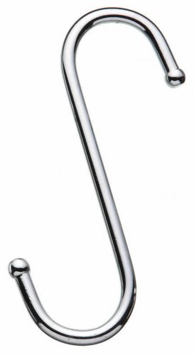KitchenCraft Chrome Plated 'S' Hook, 13cm