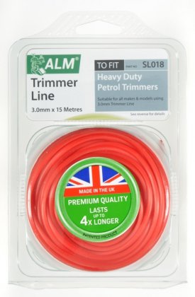 ALM Trimmer Line - Red 3.0mm x 15m