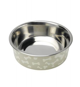 Petface Bella Bowl White Bones 14cm