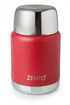 casa&casa Zento Torpedo Red Food Flask - 600ml