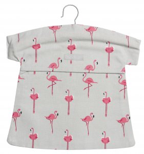 Sophie Allport Peg Bag - Flamingos
