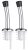 KitchenCraft Metal Bottle Pourer Spouts Pack of 2