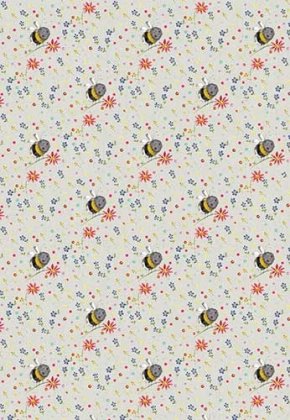 Alex Clark Tea Towel - Bees and Flowers