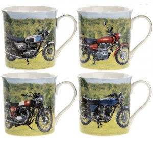 Lesser & Pavey Motorbike Mug Assorted