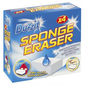 Duzzit Sponge Eraser 4 Pack