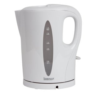 igenix 1.7l cordless jug kettle 2.2kw - white