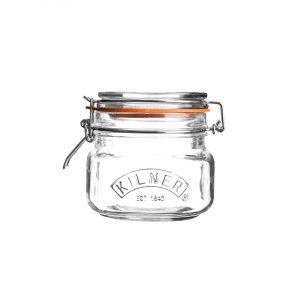 Kilner Clip Top Square Jar 0.5lt