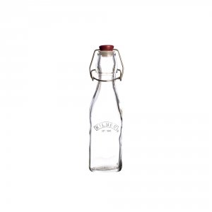 Kilner Clip Top Square Bottle 0.25lt