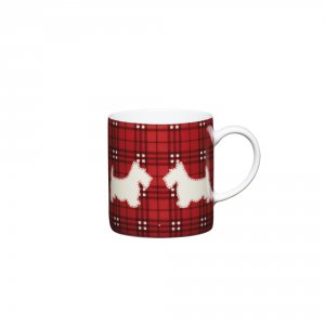 kitchencraft porcelain espresso cup 80ml - scottie dog