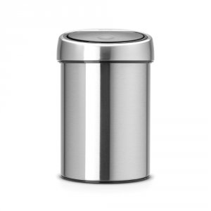 Brabantia Touch Bin 3 Litre Fingerprint Proof Matt Steel