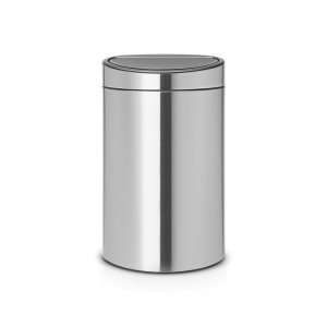 Brabantia Recycling Touch 23/10 Litre Bin Matt Steel