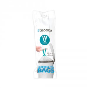 Brabantia Newicon 5l Bin Liners 20 Bags - Size W