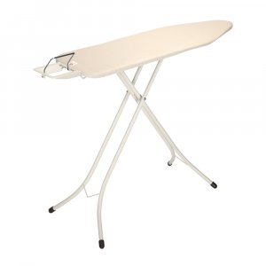 Brabantia B Ironing Board 124x38cm --Fresh Wht Frame -Ecru