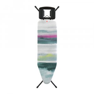 Brabantia B Ironing Board 124x38cm 22mm Blk Frame Morning Breeze