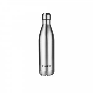 Pioneer Vacuum Drinks Bottle Plain Stainless Steel 750ml
