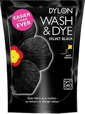 Dylon Wash & Dye for Machine Use - Velvet Black