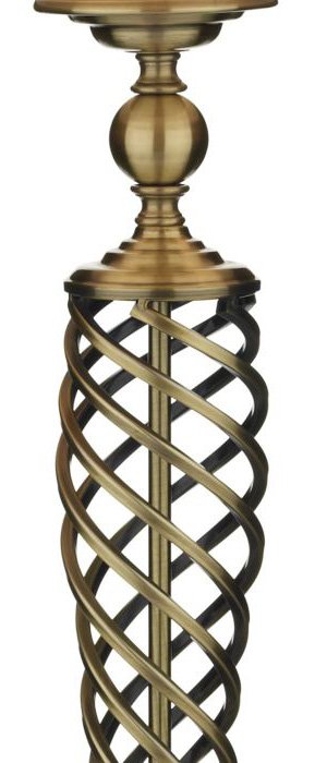 Dar Siam Table Lamp Shade Antique Brass, Antique Brass Table Lamps Uk