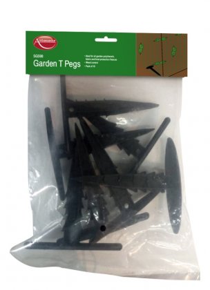 Ambassador Garden Fabric T Pegs Pack of 10