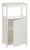 Premier Floor Cabinet White Wood