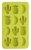 BarCraft Novelty Silicone Ice Cube Tray with Tropical Shapes