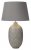 Dar Ceyda Table Lamp Ceramic & Grey (Base Only)