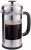 Judge Coffee Glass Cafetiere 8 Cup/1lt - Silver