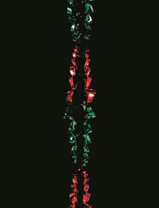 Premier Decorations 6 Section Garland 2.7M x 20cm - Red & Green