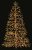 Premier Decorations 1.2M Gold Tree Starburst with Timer
