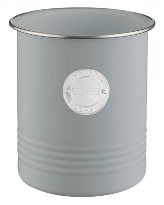 Typhoon Living Grey Utensil Jar