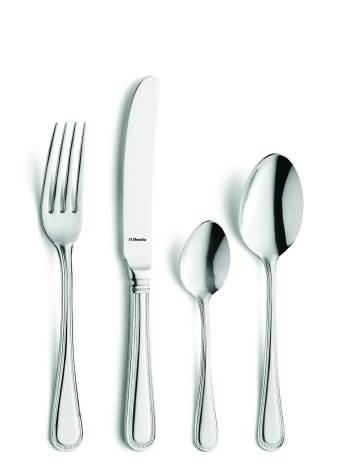 Amefa 18/0 Stainless Steel Vintage Cutlery - Bead: Dessert Spoon