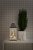Konstsmide Battery Operated Wooden Lantern with Warm White LED - House