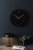 Karlsson Wall Clock Stark Iron - Matt Black