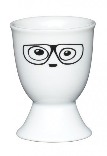 KitchenCraft Porcelain Egg Cup Glasses Design