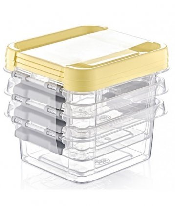 Hobby 3 Piece Grand Storage Boxes - 500ml