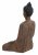 Elur Carved Wood Effect Buddha Sitting 29cm
