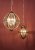 Vanessa 5 Light Pendant Polished Nickel And Clear