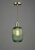 Sawyer Easy Fit Pendant Green Ribbed Glass