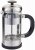 Judge Coffee Glass Cafetiere 3 Cup/350ml - Silver