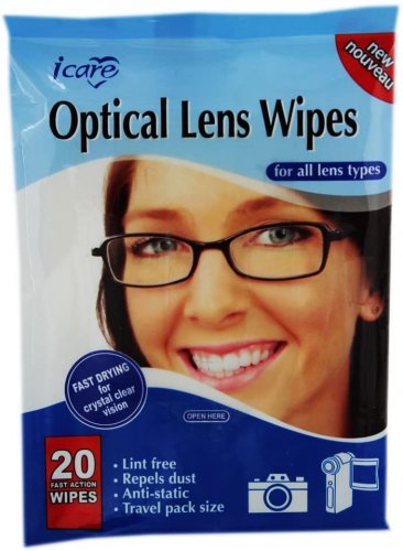icare optical lens wipes