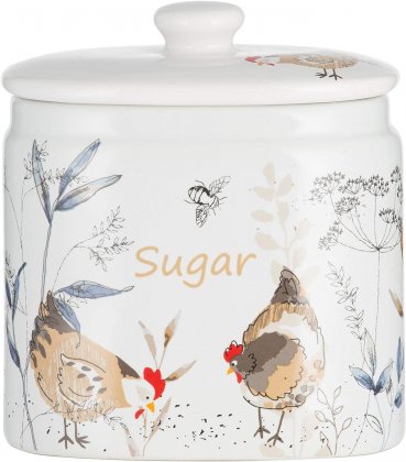 Price & Kensington Country Hens Sugar Storage Jar