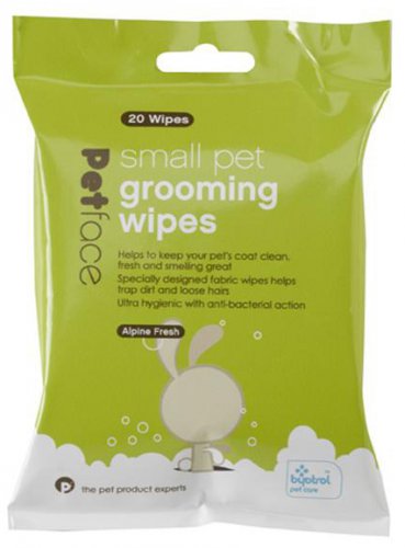 Petface Small Pet Grooming Wipes Alpine Fresh (20 Wipes)
