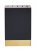 MasterClass 5-Piece Brass-Coloured Stainless Steel Knife Set and Knife Block