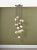 Mikara 12 Light Cluster Pendant Polished Chrome Glass 2.5M